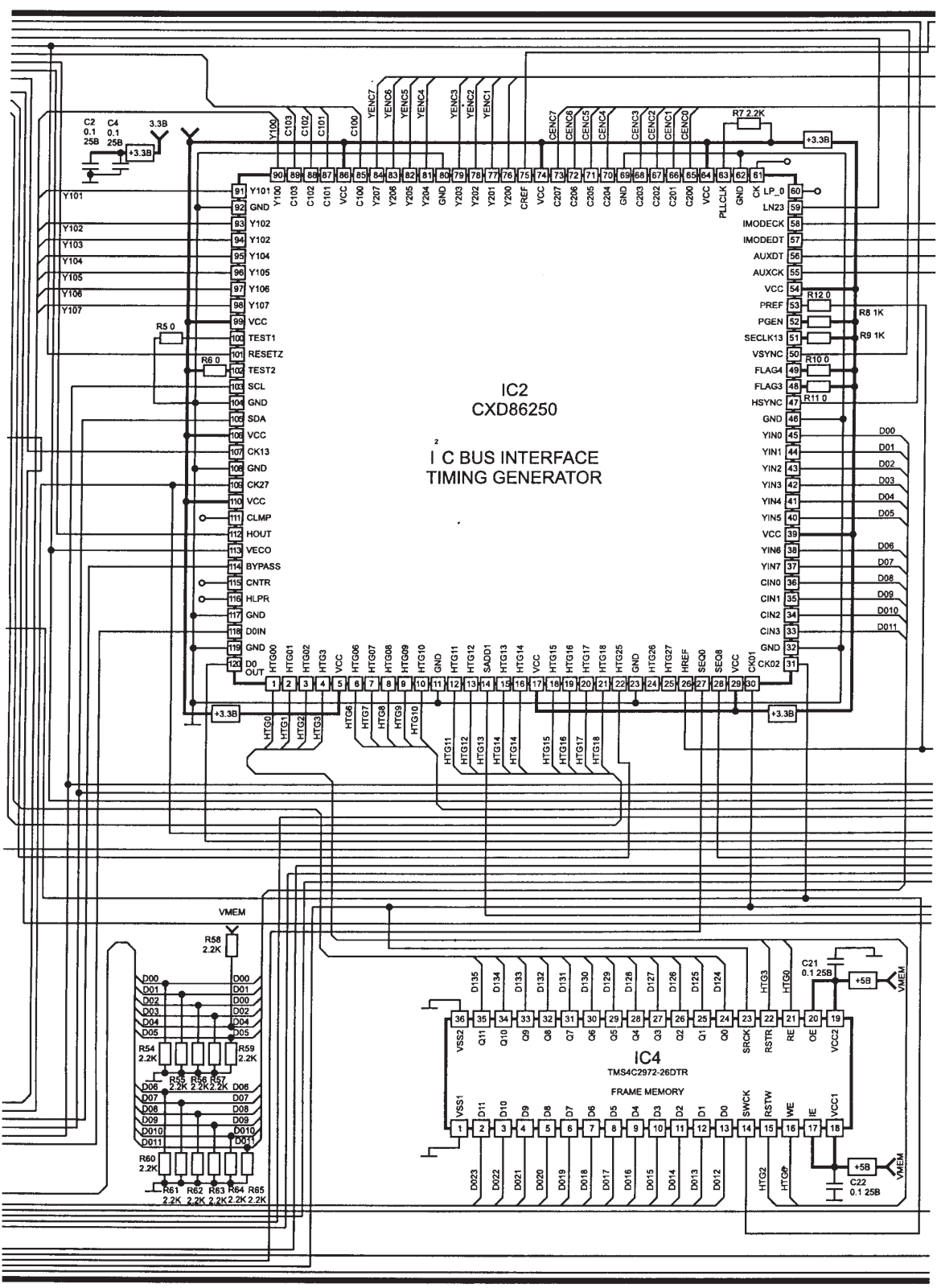 SONY KV28S4R Schematics List 26