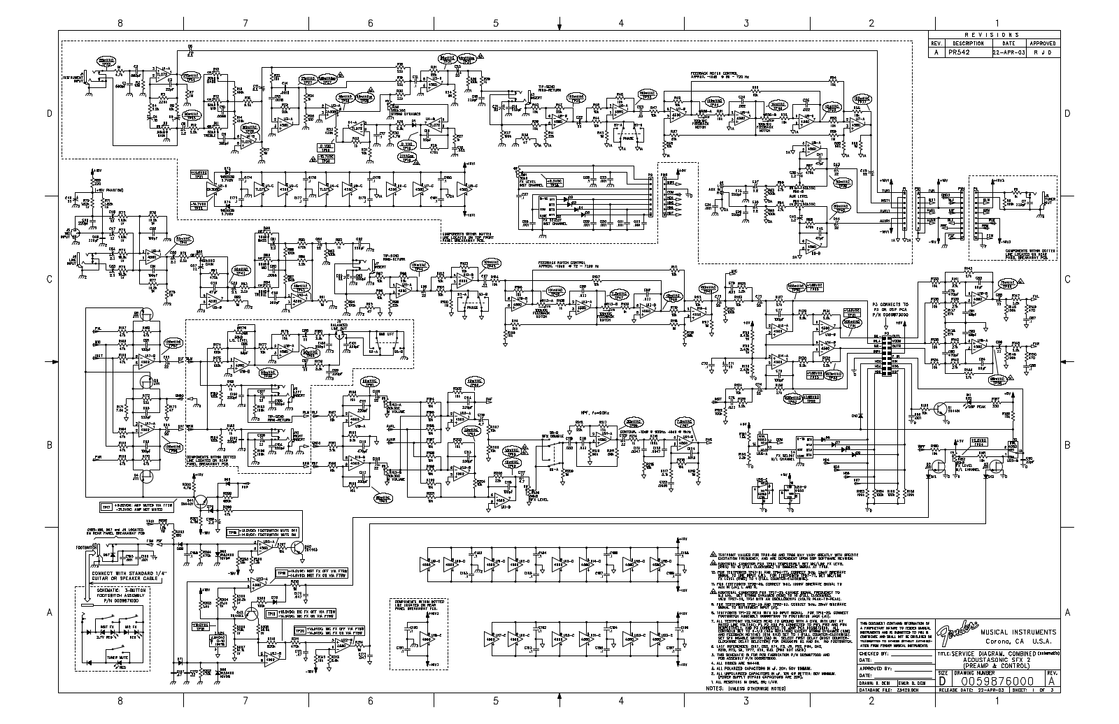 Fender sfx ii schematic