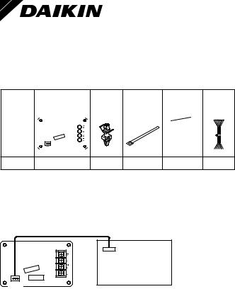 Daikin ERP01A50, ERP01A51 Installation manuals