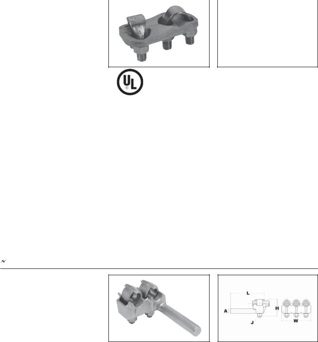 Burndy VT, E-C-G Catalog Page