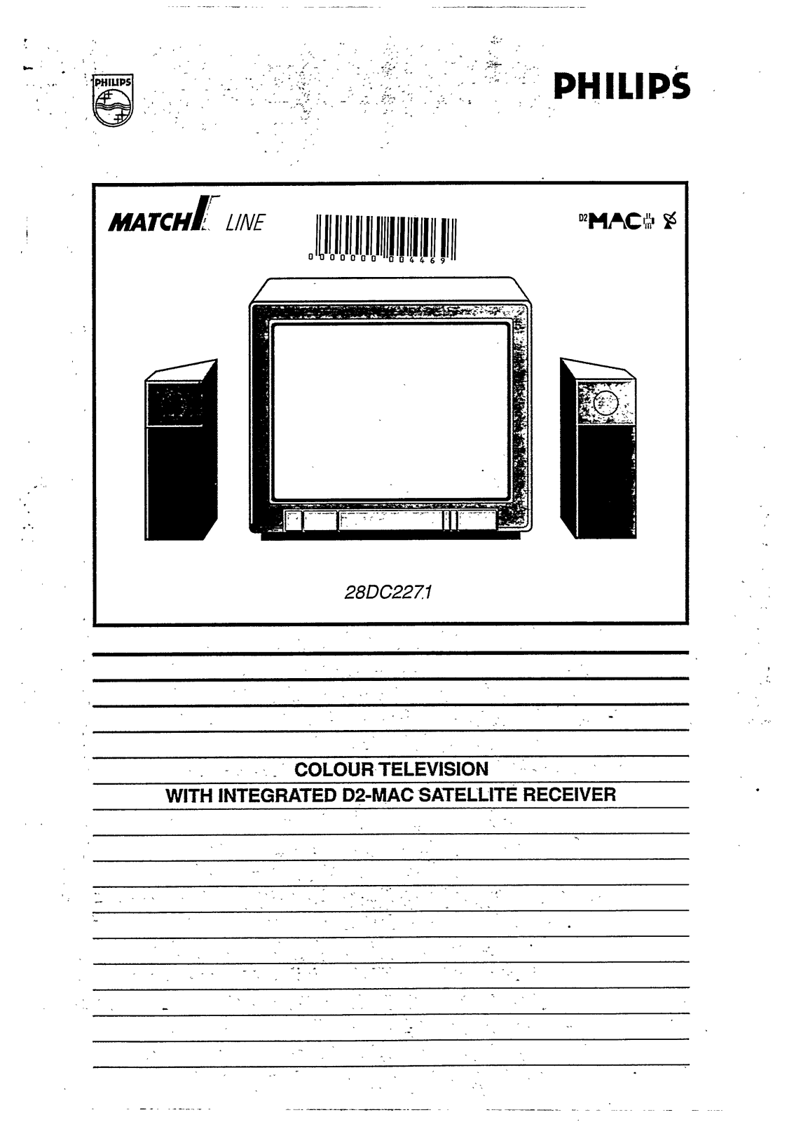 Philips 28DC2271 User Manual