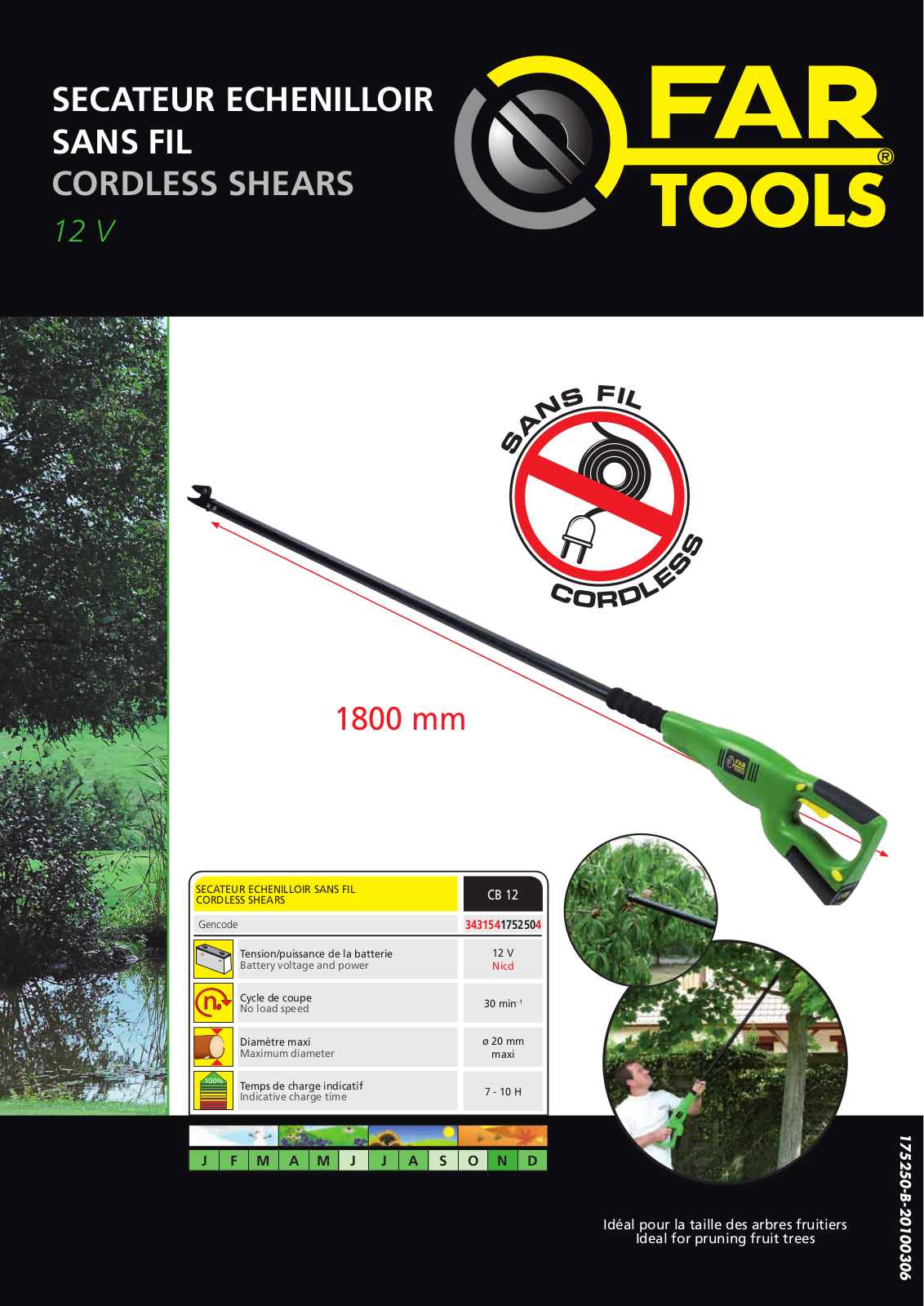 FARTOOLS CB 12 User Manual