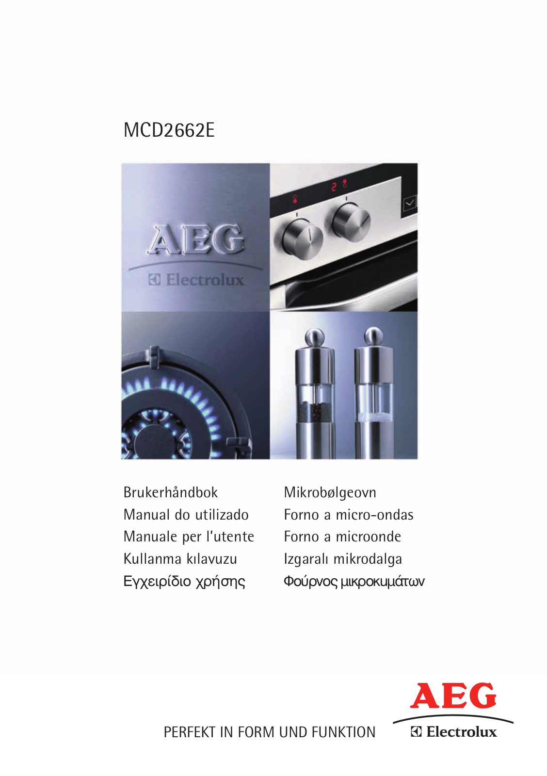 AEG MCD2662E User Manual