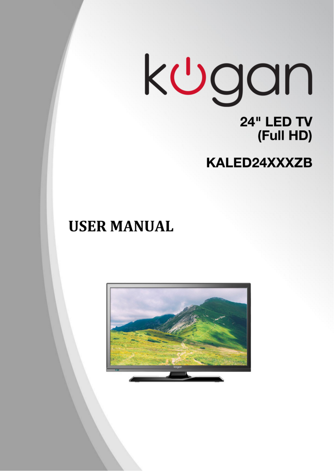 Kogan KALED24XXXZB User Manual