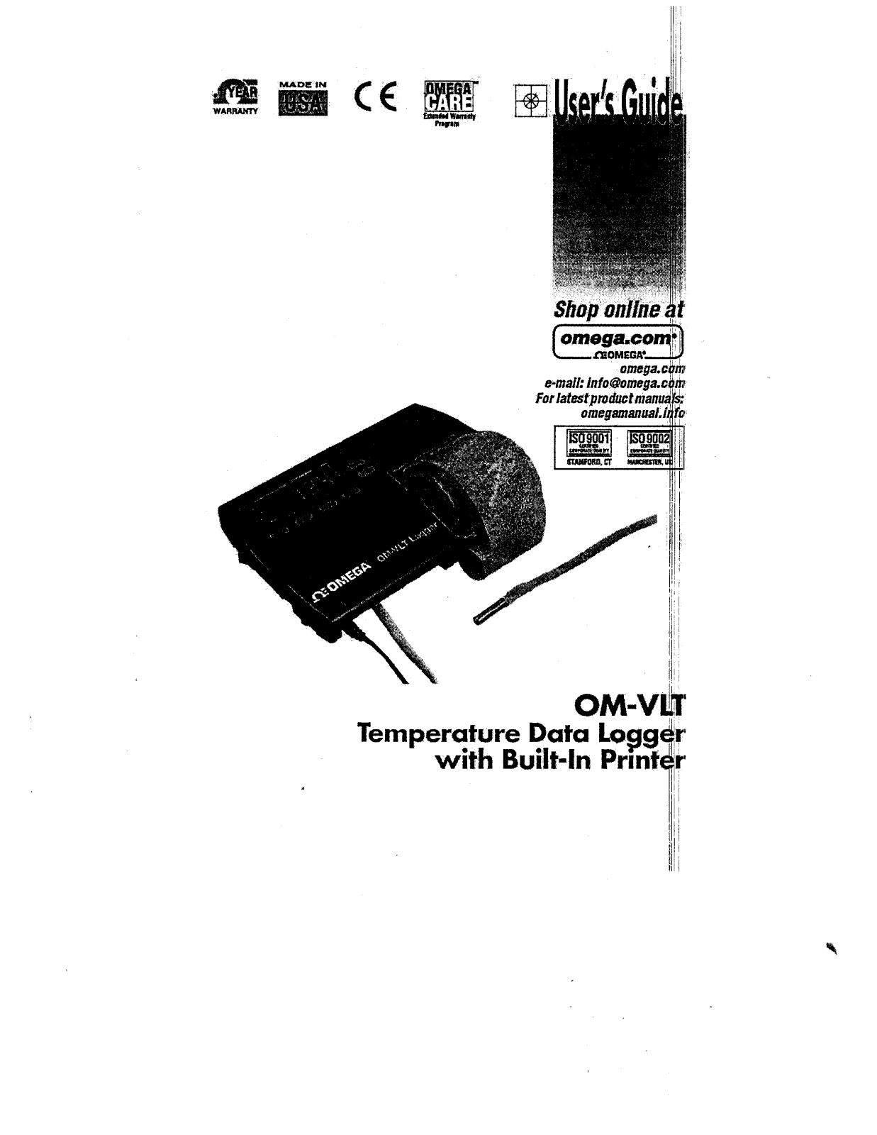 Omega OM-VLT User guide - ManualMachine.com