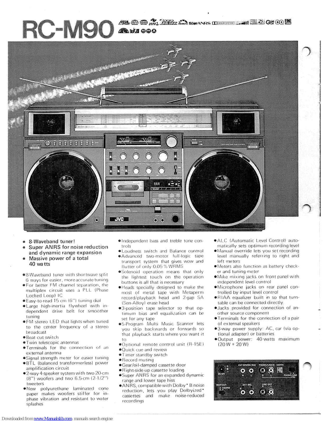 JVC RC-M90JW/W Service Manual