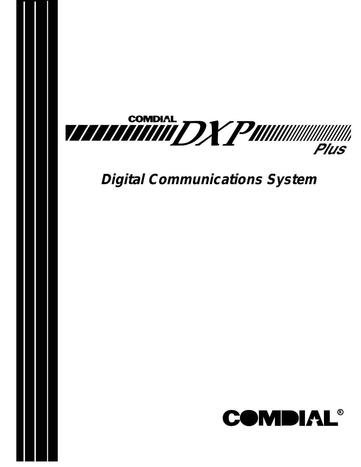 Comdial DXP General System Description Service Manual 15B