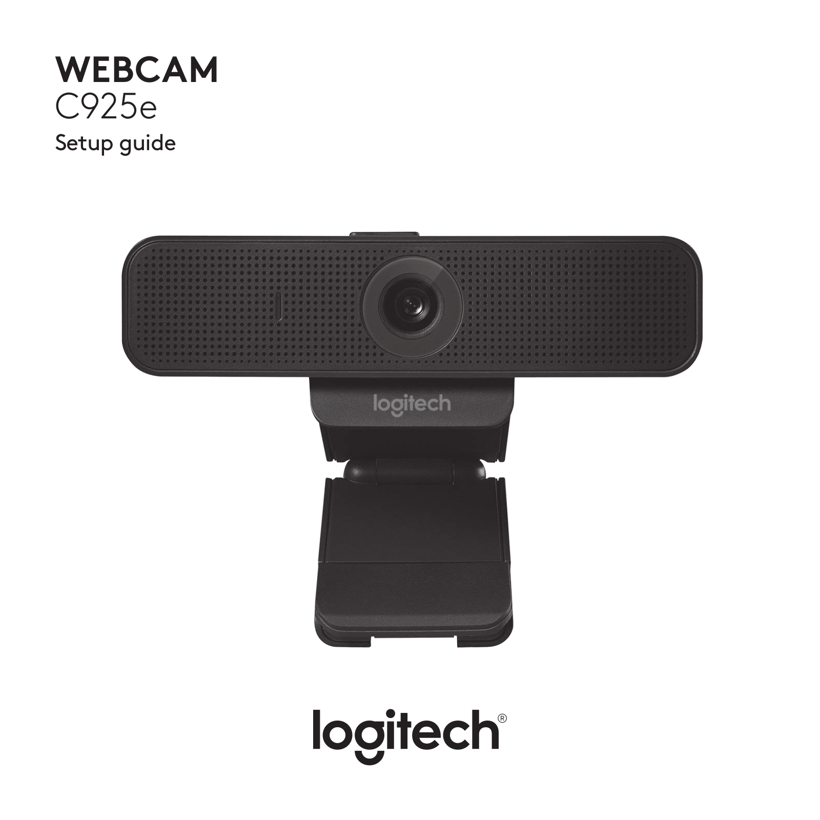 Logitech C925e User Manual