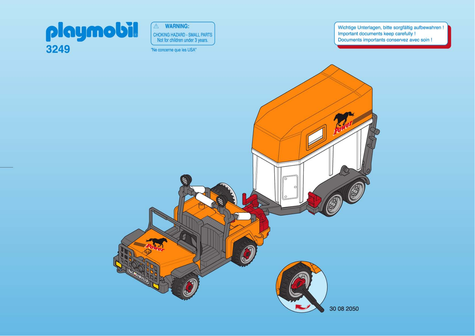 Playmobil 3249 Instructions