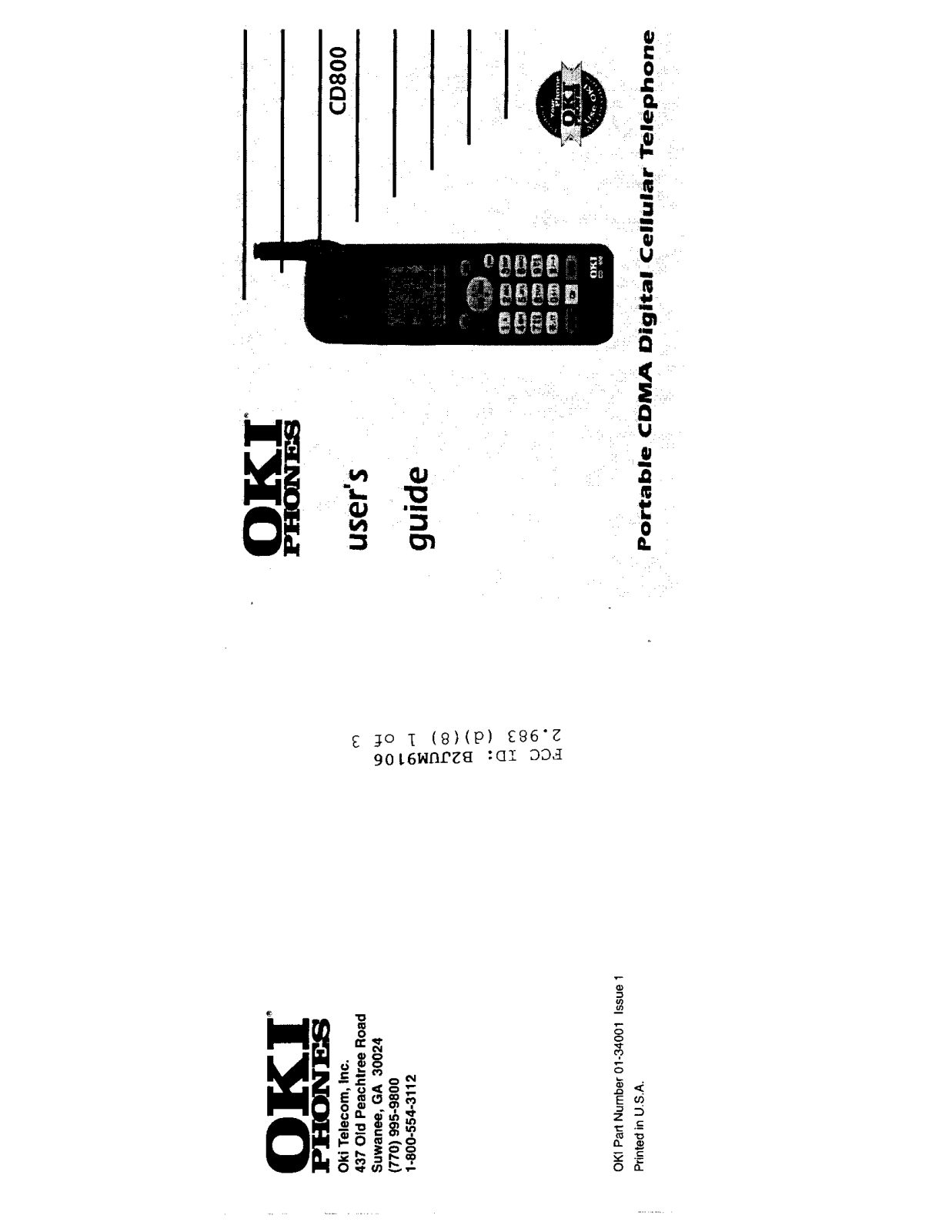 OKI Telecom UM9106 User Manual