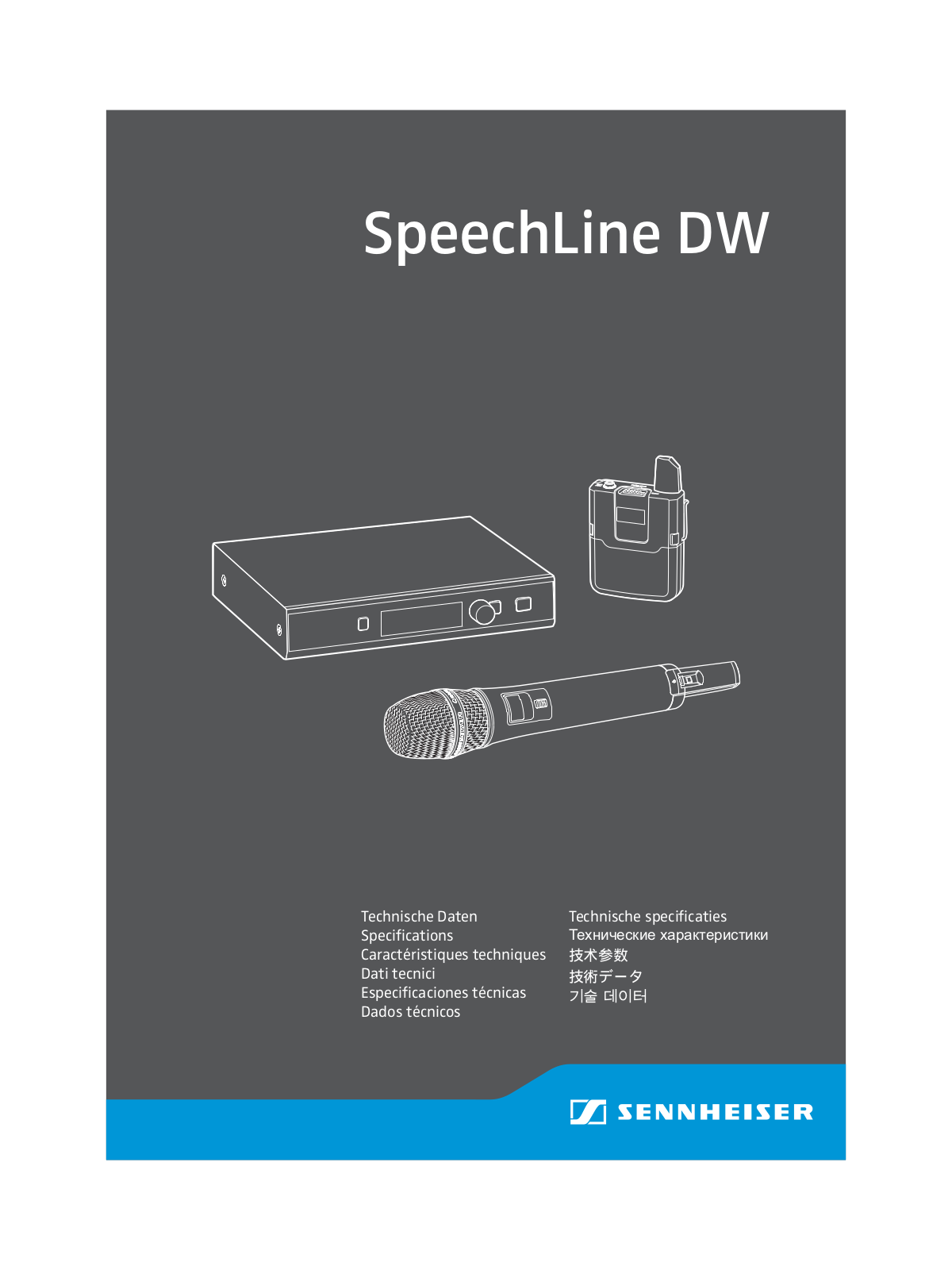 Sennheiser Electronic SK1G9WE, EM1G9WE, SKM1G9WE User Manual