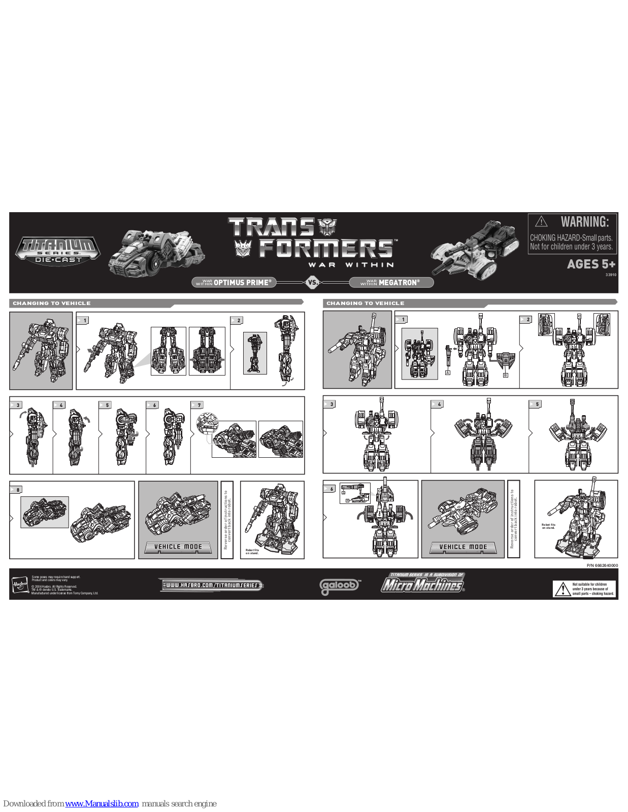 Hasbro 33910 User Manual - ManualMachine.com