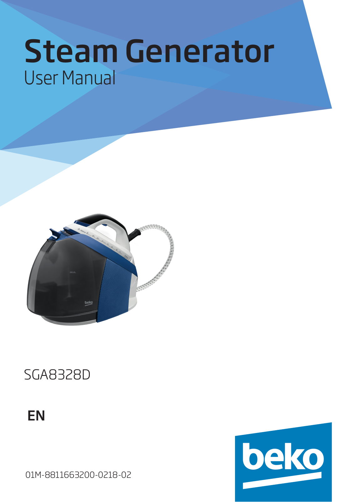 Beko SGA8328D User manual