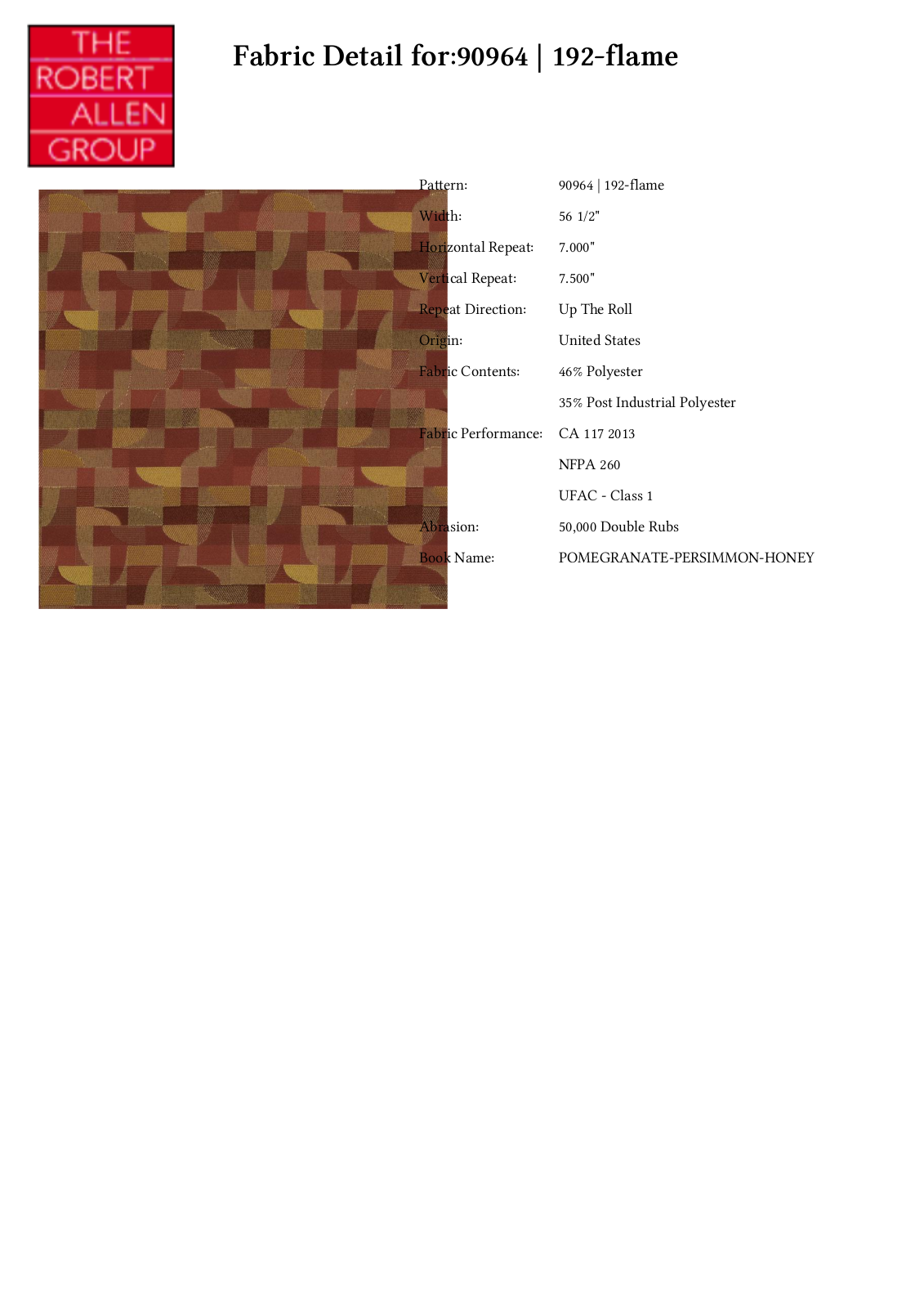 Duralee CRAL4483 Specifications - ManualMachine.com