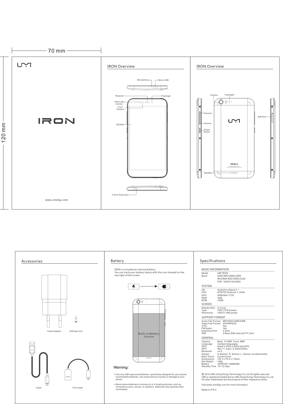 Umidigi Iron User Manual