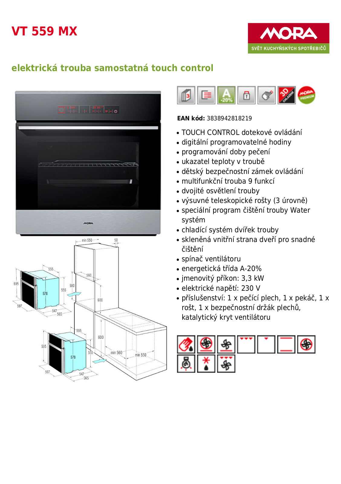 Mora VT 559 MX User Manual