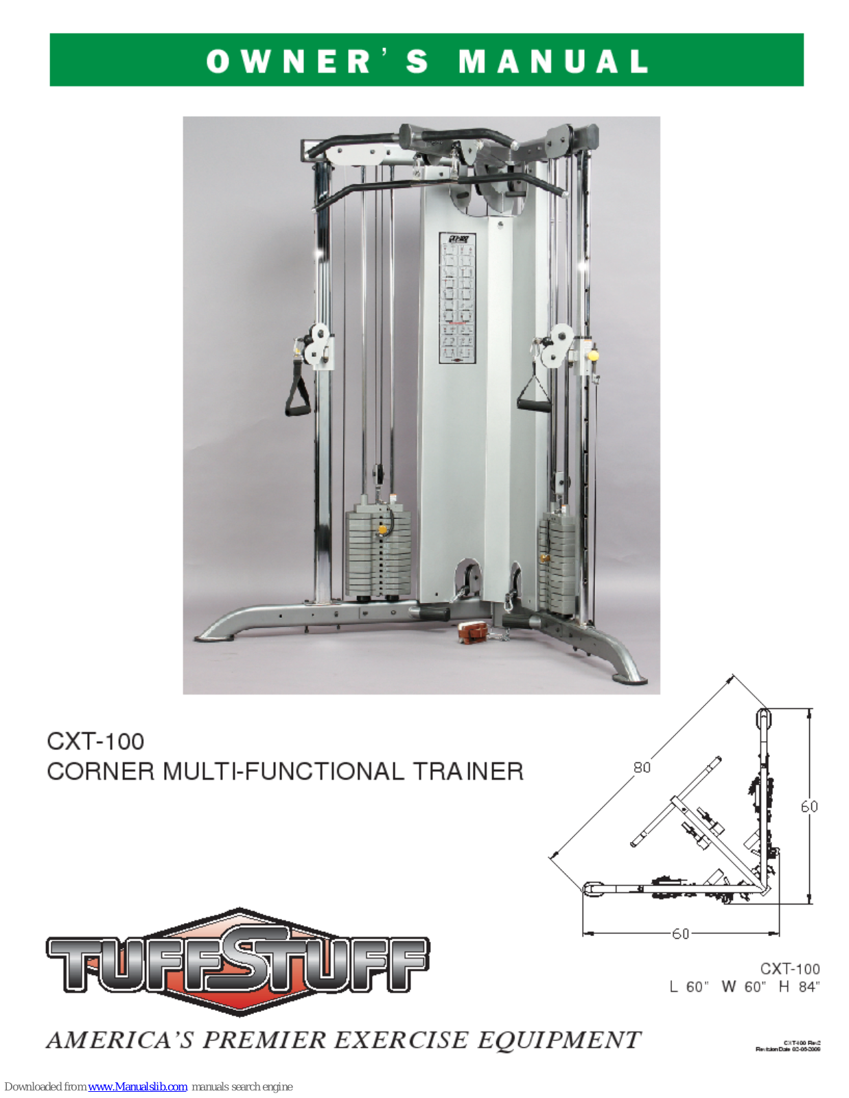 TuffStuff CXT-100 Owner's Manual