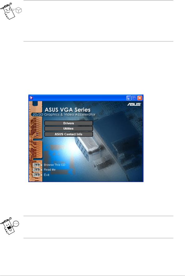 ASUS V8170DDR, V9280, V8440 ULTRA TD, V8170SE, V9560 Installation Guide