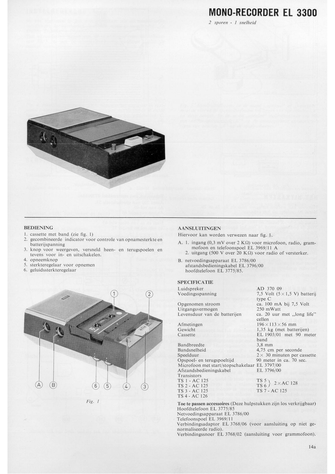 Philips EL-3300 Service Manual