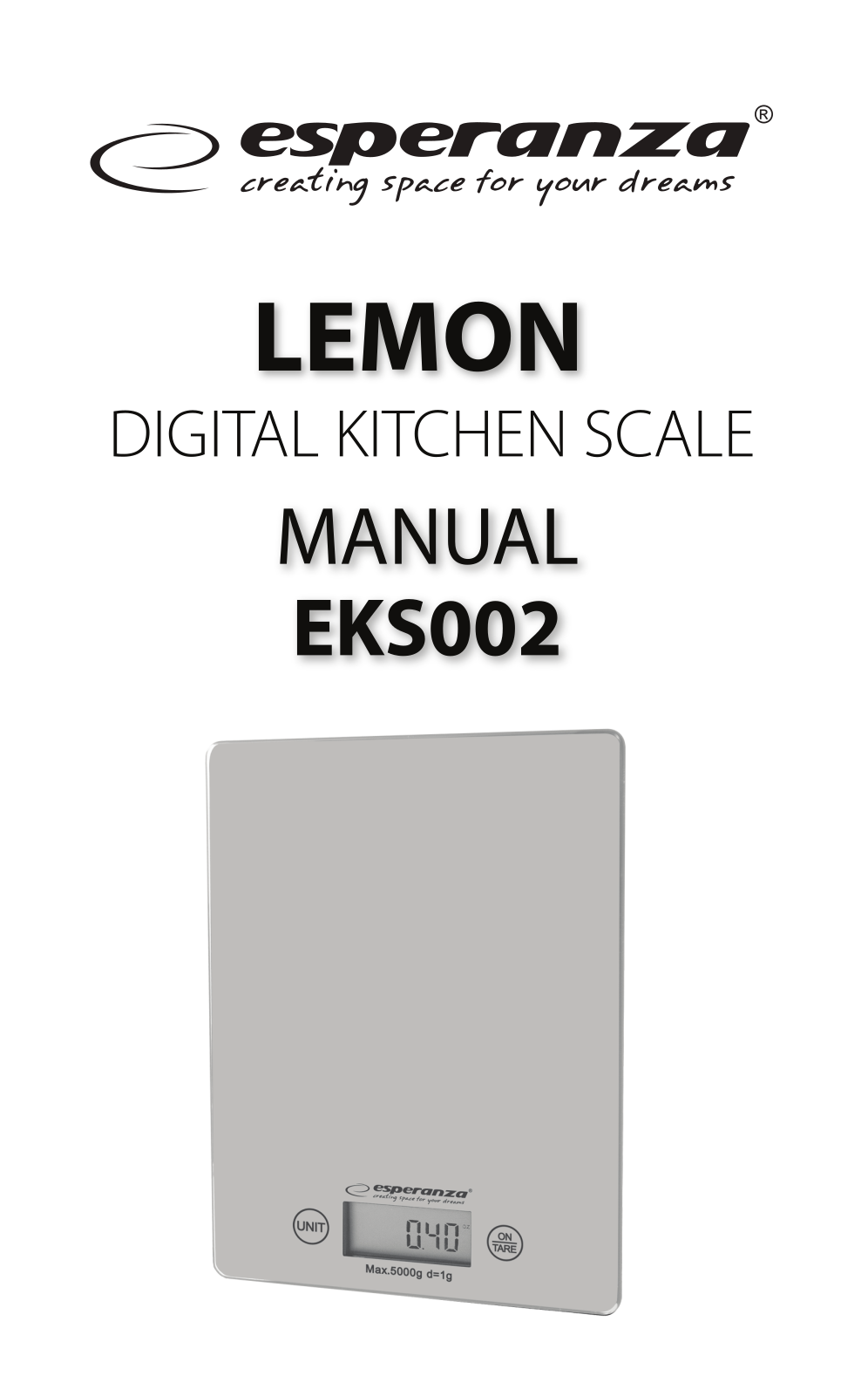 ESPERANZA Lemon, EKS002G User guide - ManualMachine.com