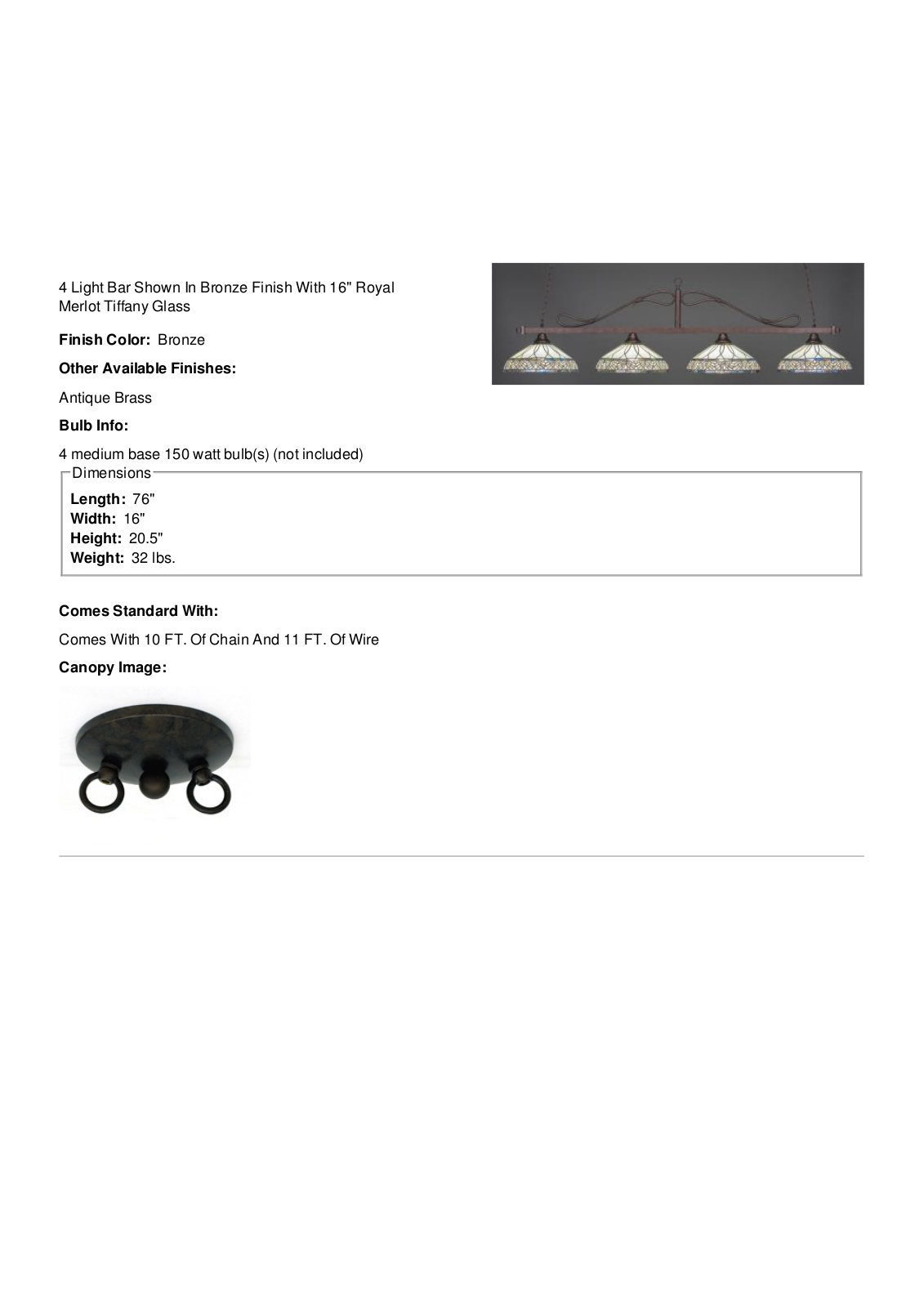 Fleur De Lis Living FLDV9090 Specifications - ManualMachine.com