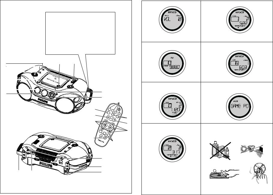 Philips AZ2537 User Manual