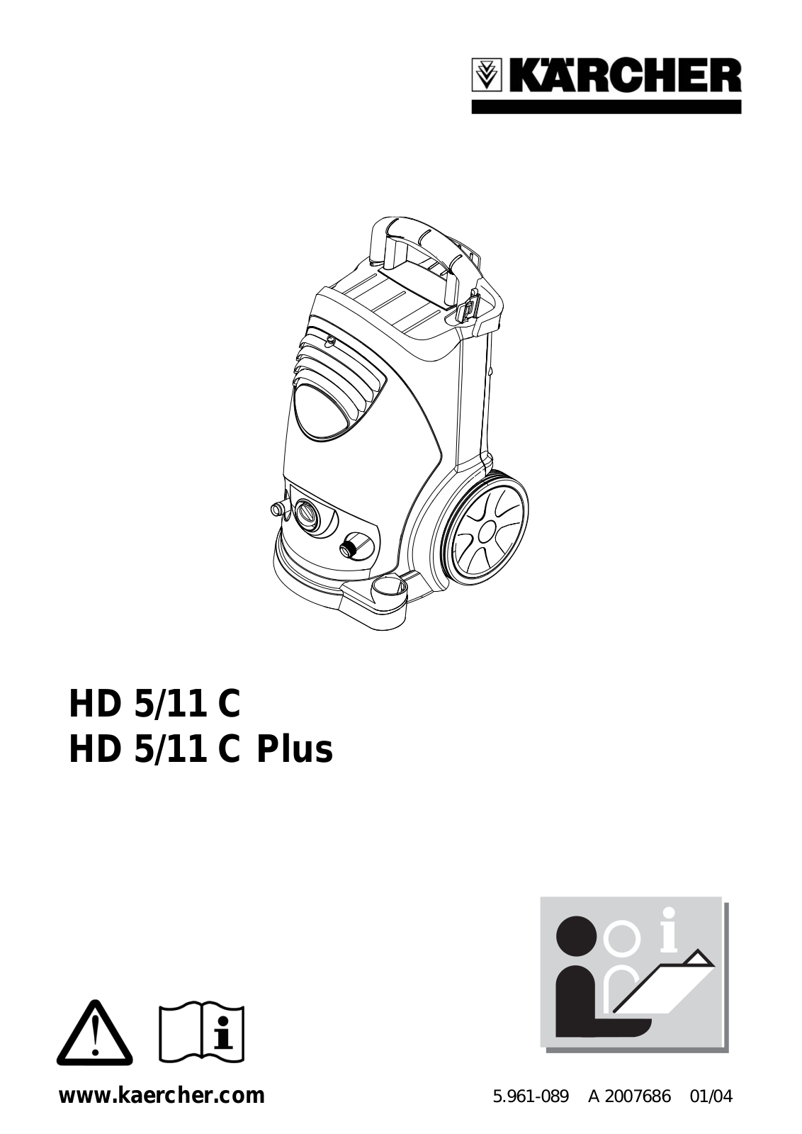 KARCHER HD 5-11 C, HD 5-11 C Plus User Manual