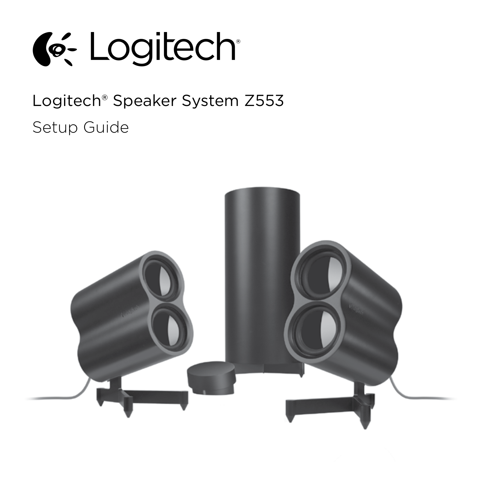 Logitech Speaker System Z553 Setup Guide