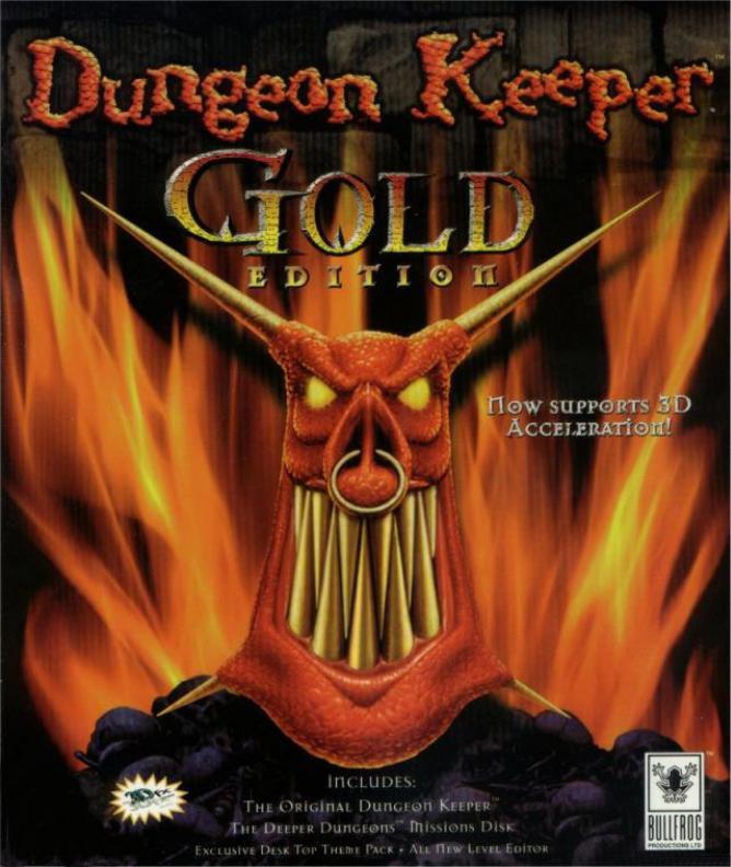 Games PC DUNGEON KEEPER GOLD User Manual