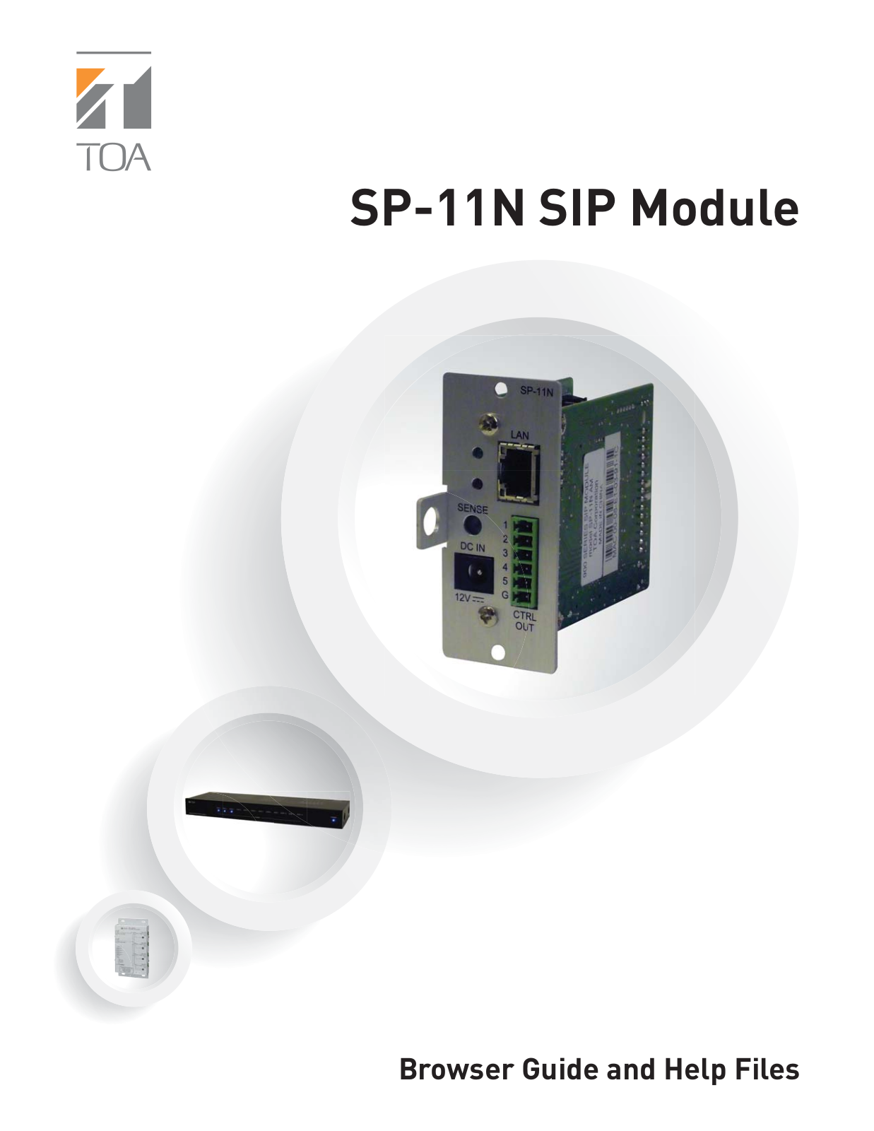 TOA SP-11N AM User Manual