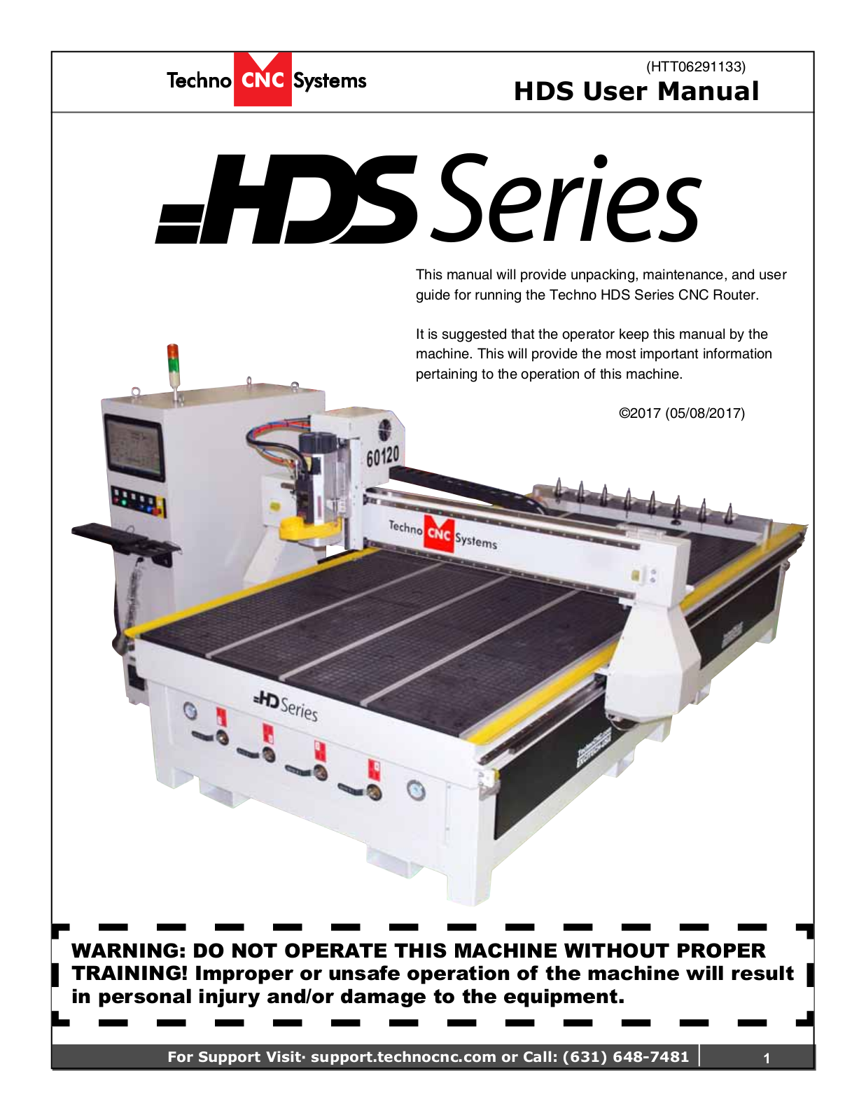 Techno HDS Series User Manual