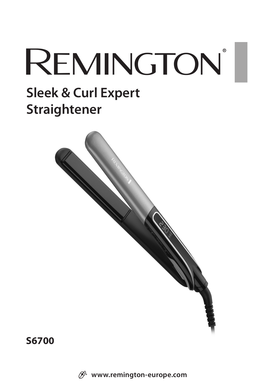 Remington S6700 User Manual