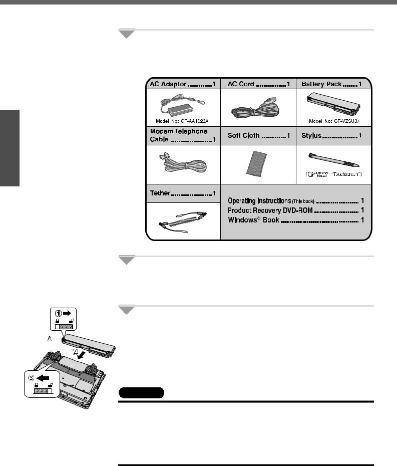 PANASONIC Toughbook CF-T4 User Manual