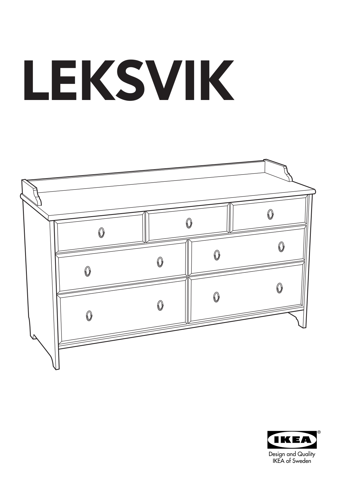 IKEA LEKSVIK User Manual