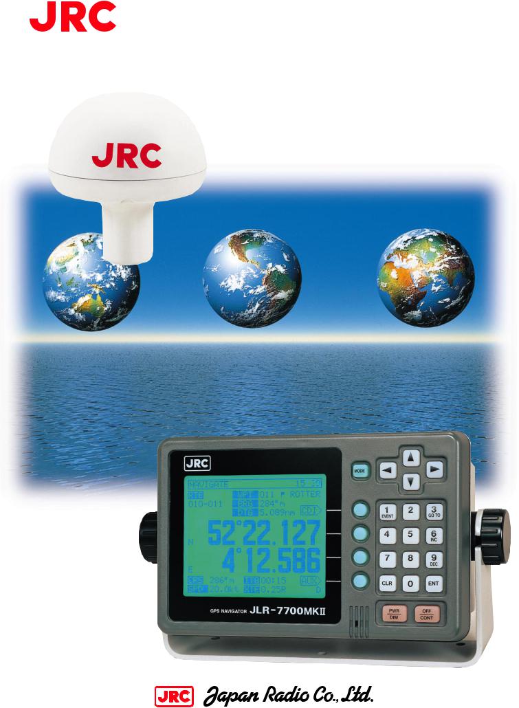 JRC JLR-7700MKII Manual