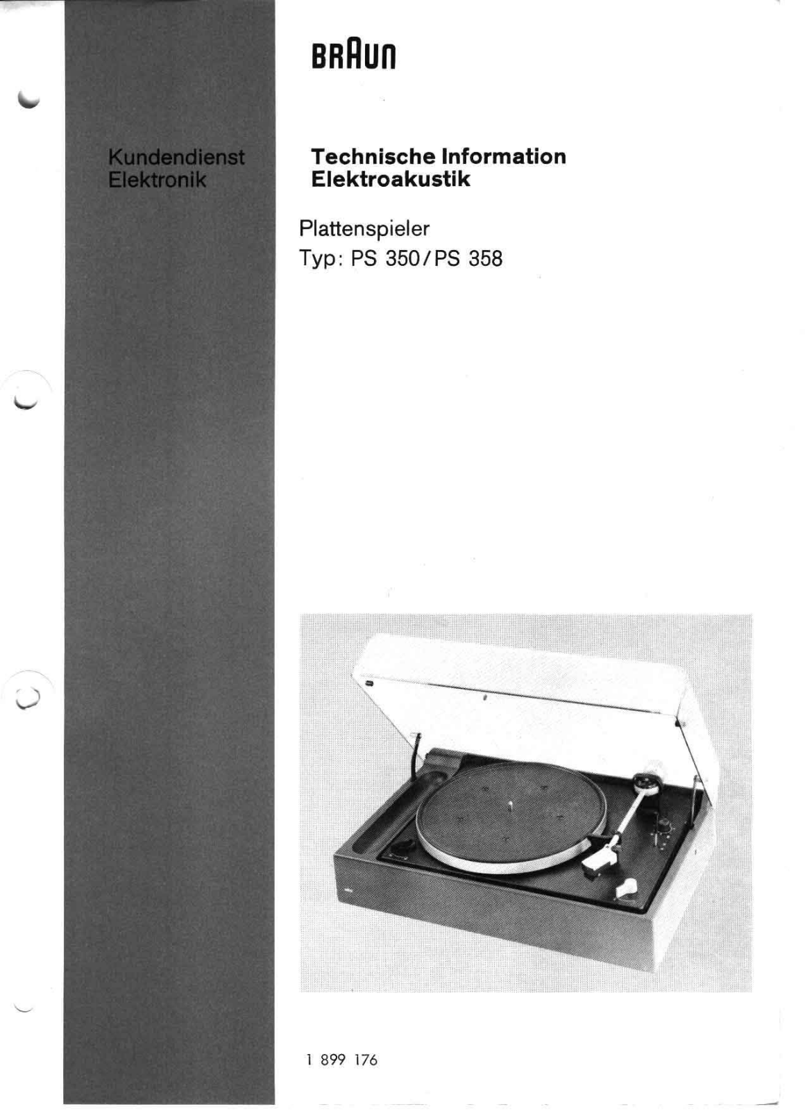 Braun PS-350 Service Manual