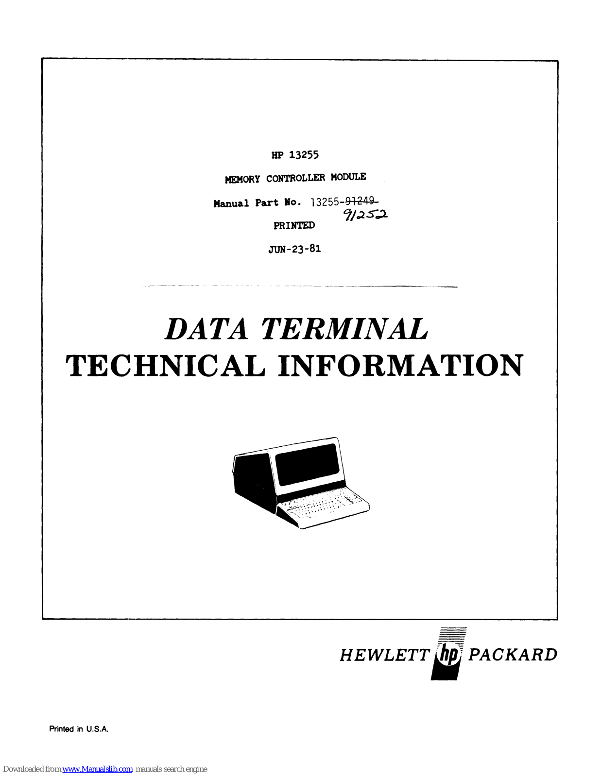 HP 13255 User Manual - ManualMachine.com