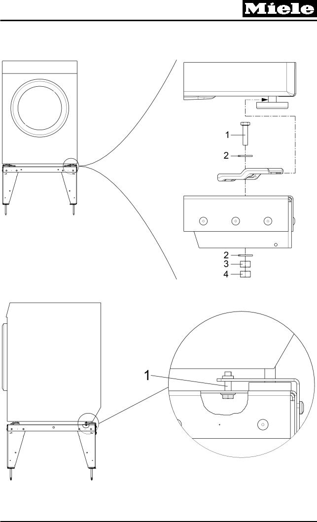 Miele APCL 15, APCL 30, APCL 47 Fitting Instructions