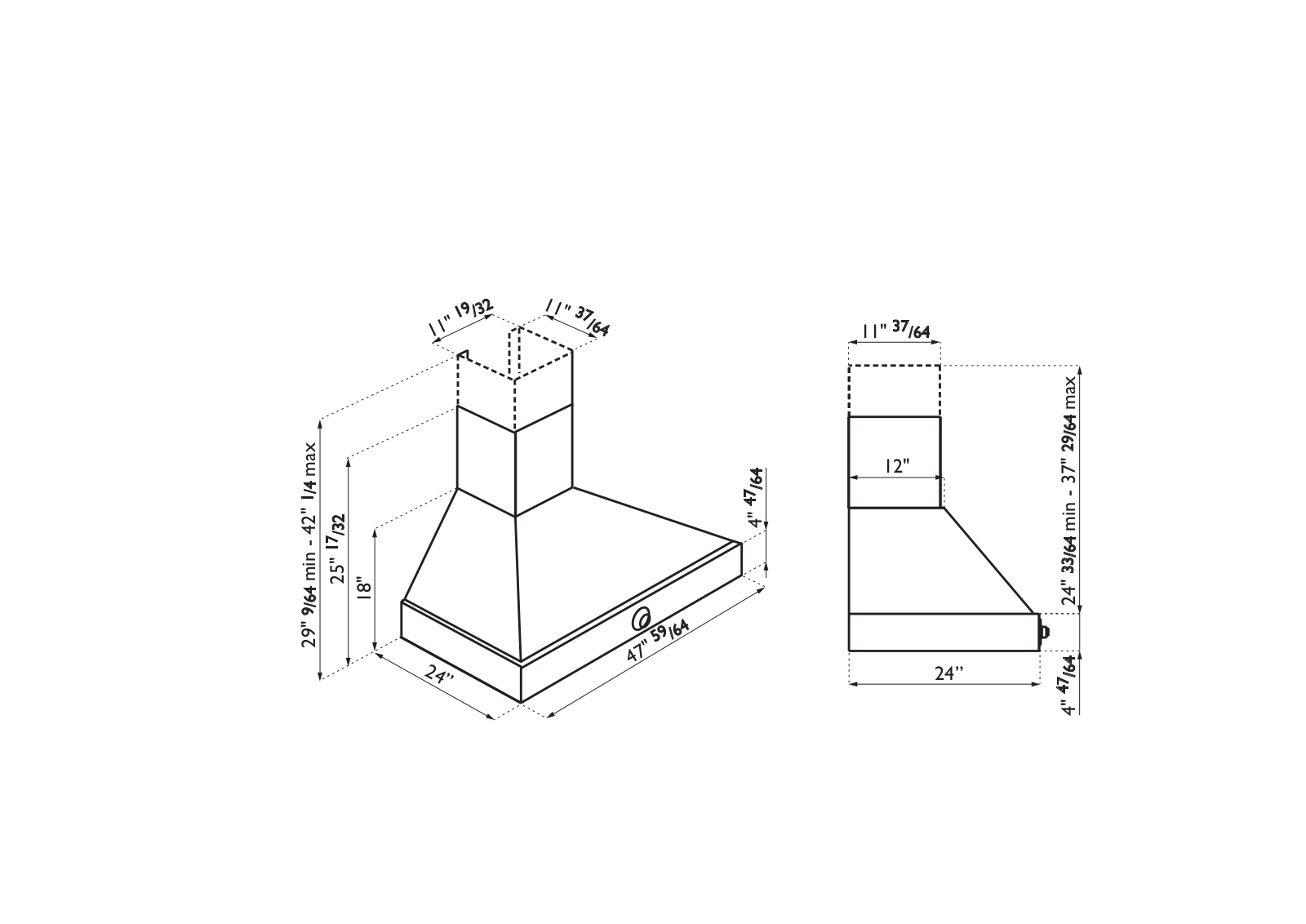 Superiore HD481ACCB Dimension Guide - ManualMachine.com
