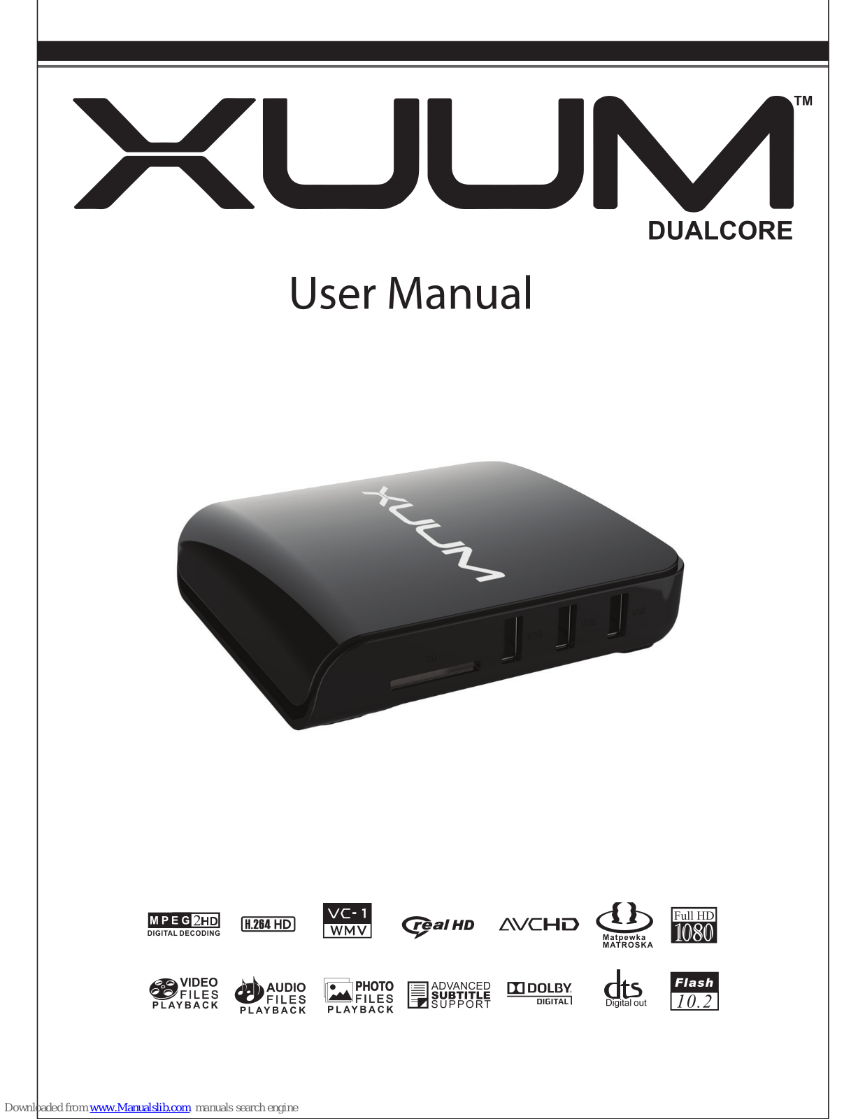 Xuum Dual Core User Manual - ManualMachine.com