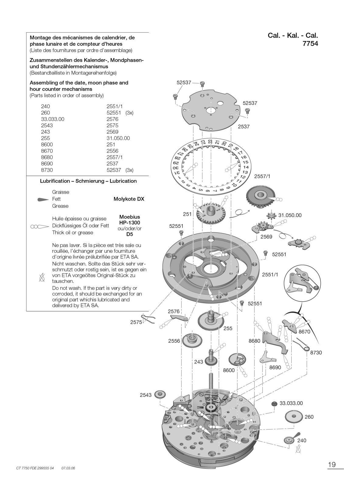 ETA 7754, 7765 User Manual