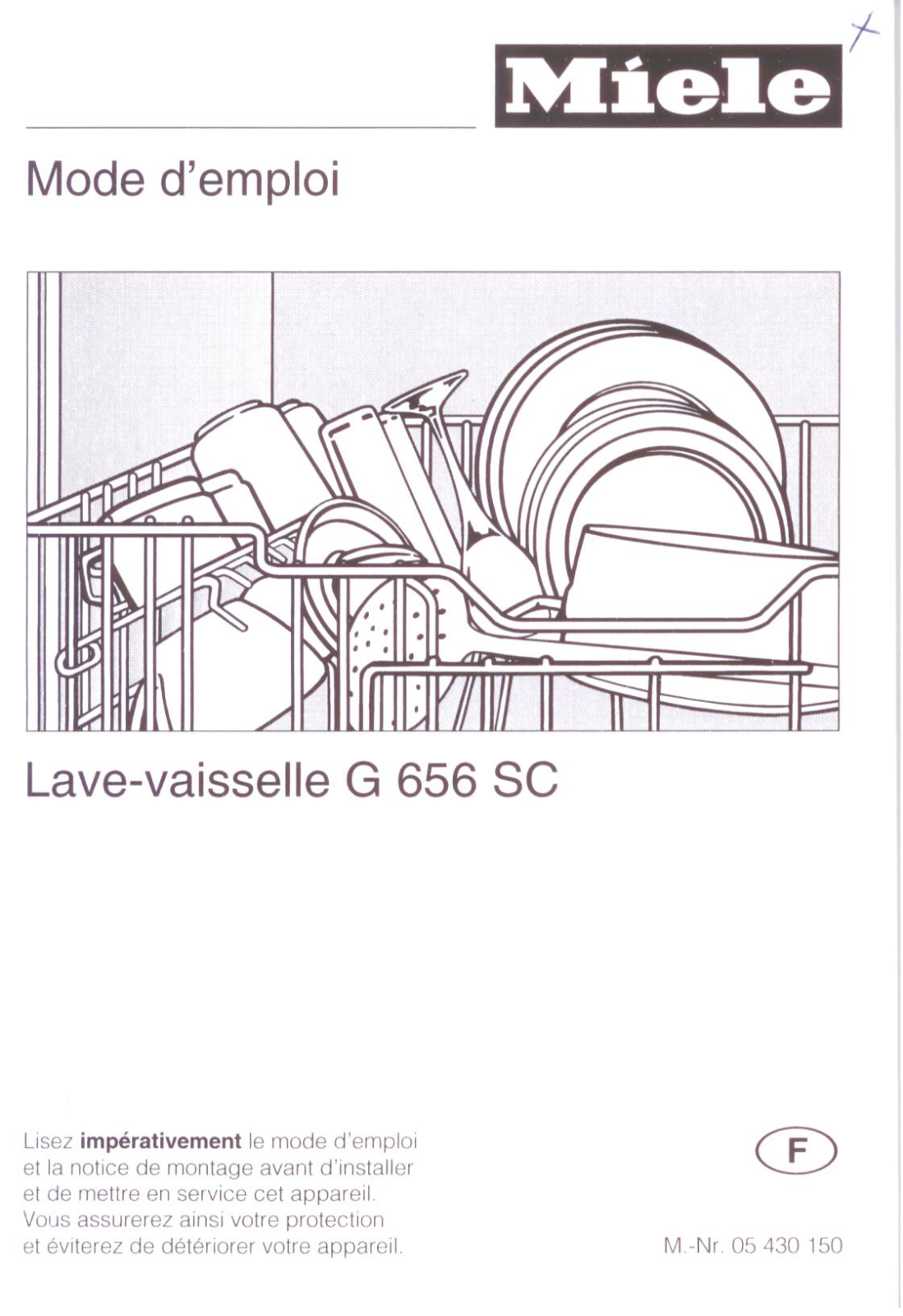 Miele G 656 SC User Manual