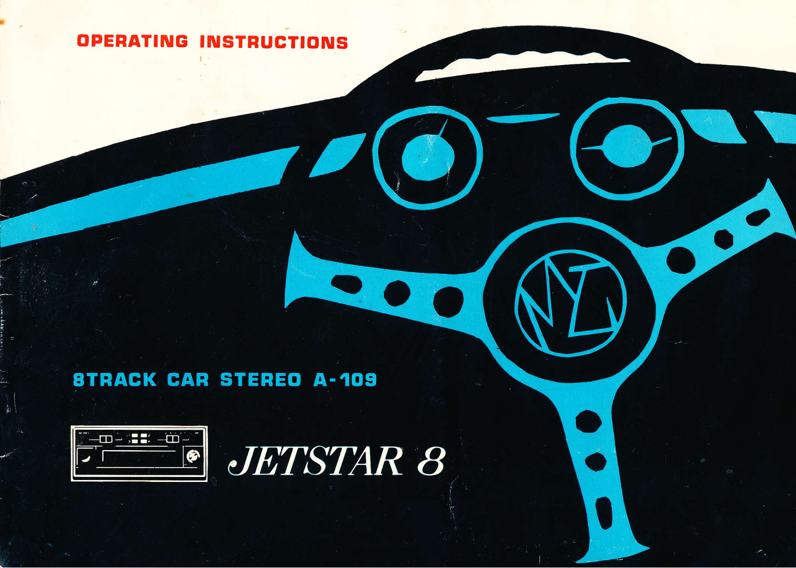 Lear Jet Stereo Jetstar 8, A-109 Operation Instruction - ManualMachine.com