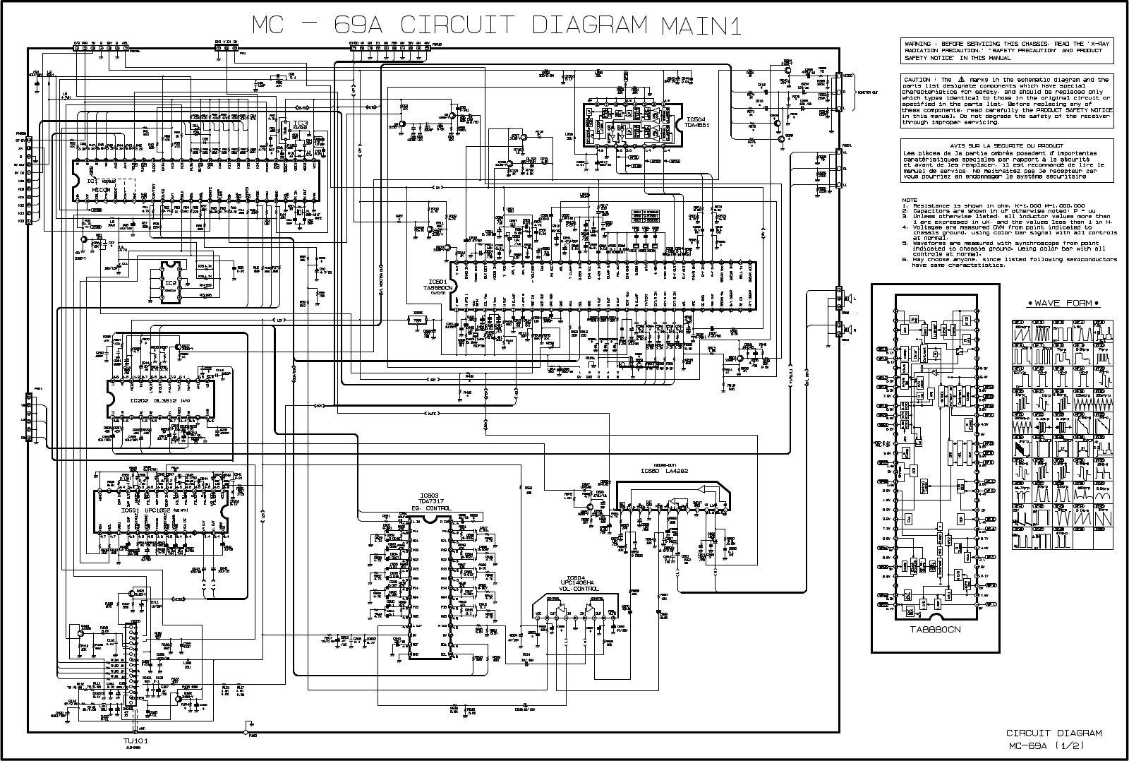 LG MC69A Schematic