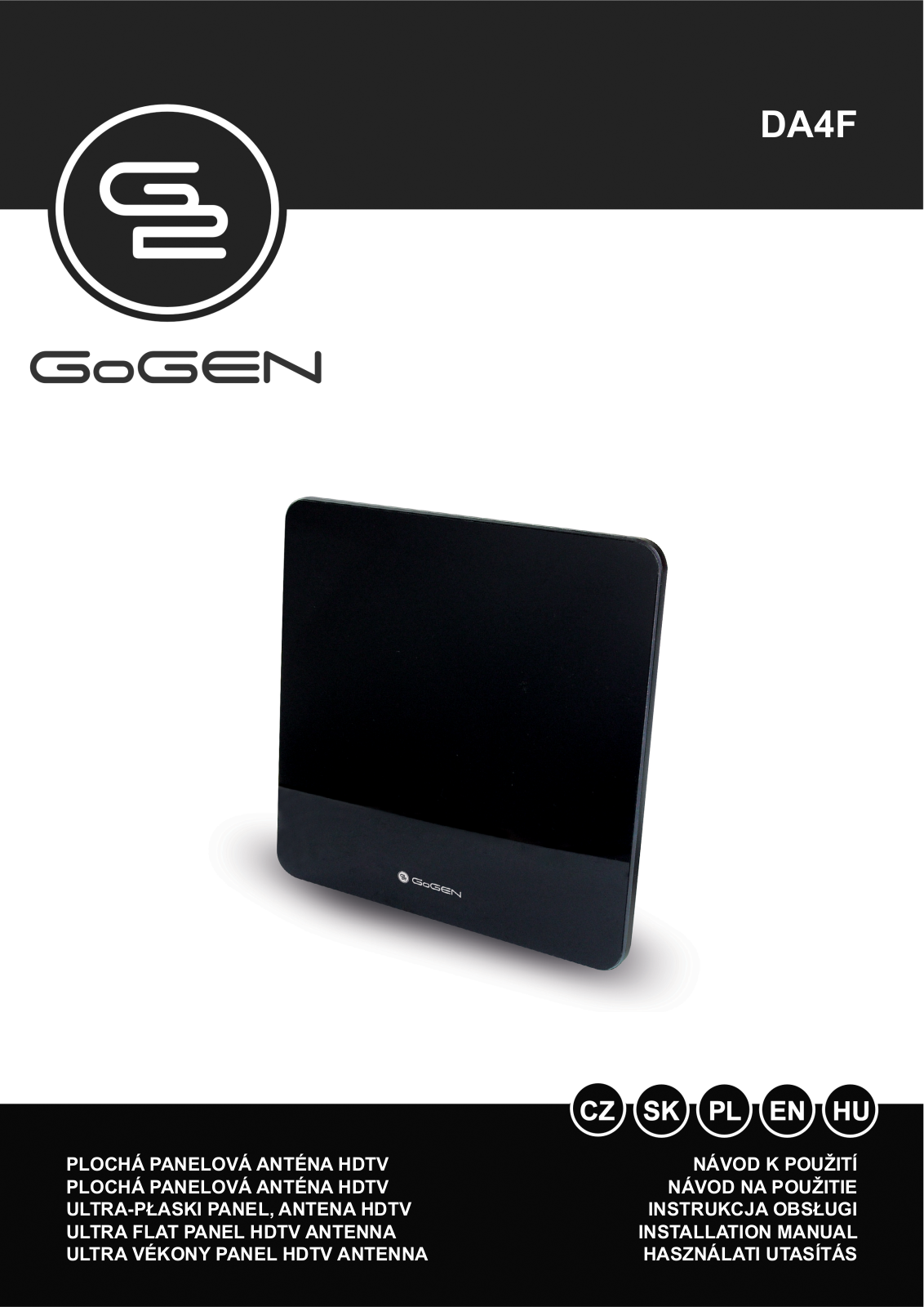 GoGEN DA4F User Manual