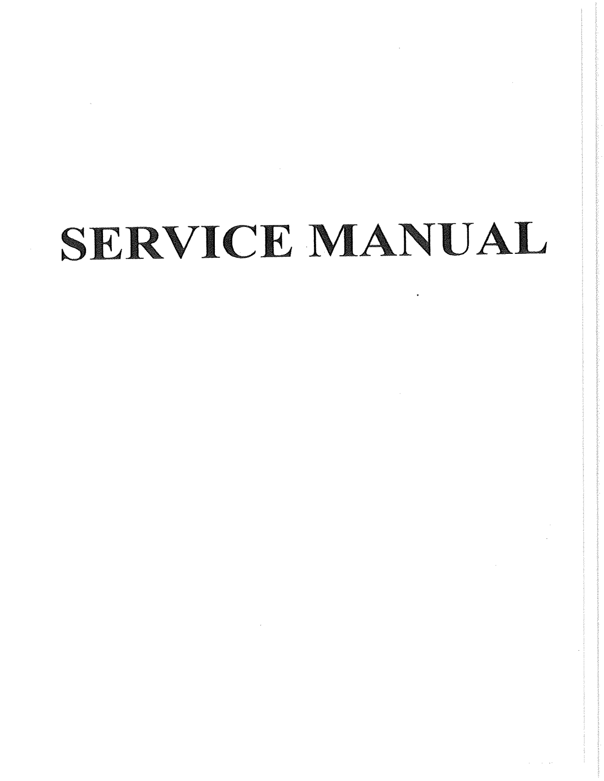 CONSEW 326S Service Manual