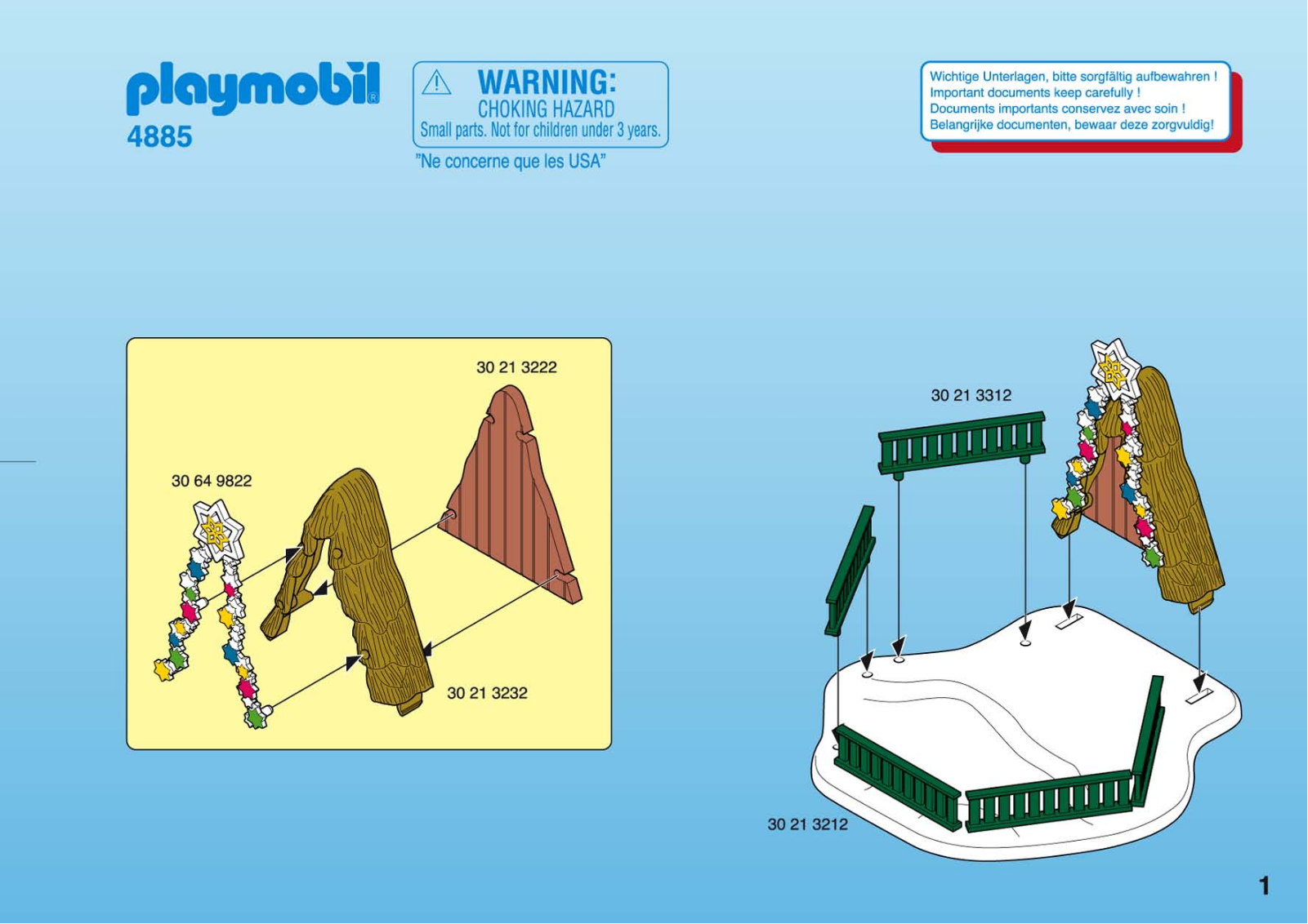 playmobil 4885 Instructions