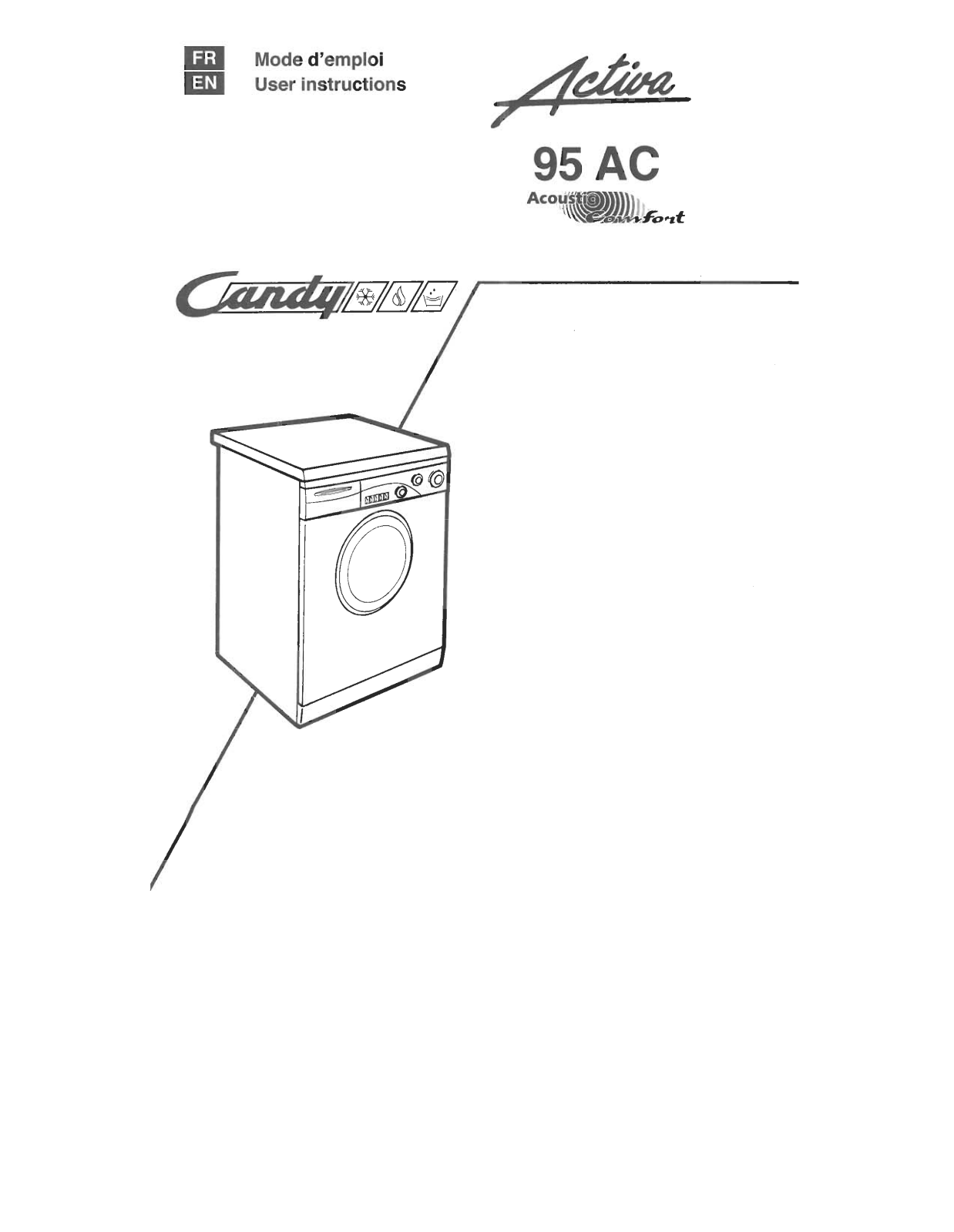 CANDY ACTIVA 95 User Manual