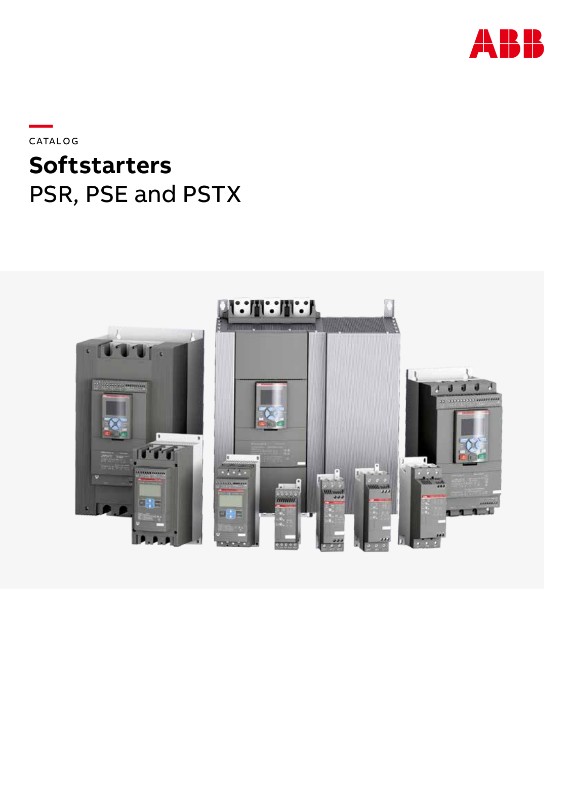 ABB PSR Softstarters, PSE Softstarters, PSTX Softstarters Catalog