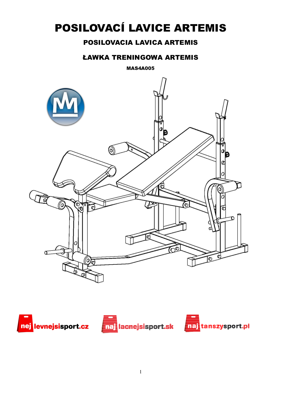 Master MAS4A005 User Manual